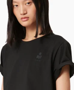 Marant Etoile T-Shirt Korte Mouw Aby-Gb Zwart^Marant Étoile Clearance