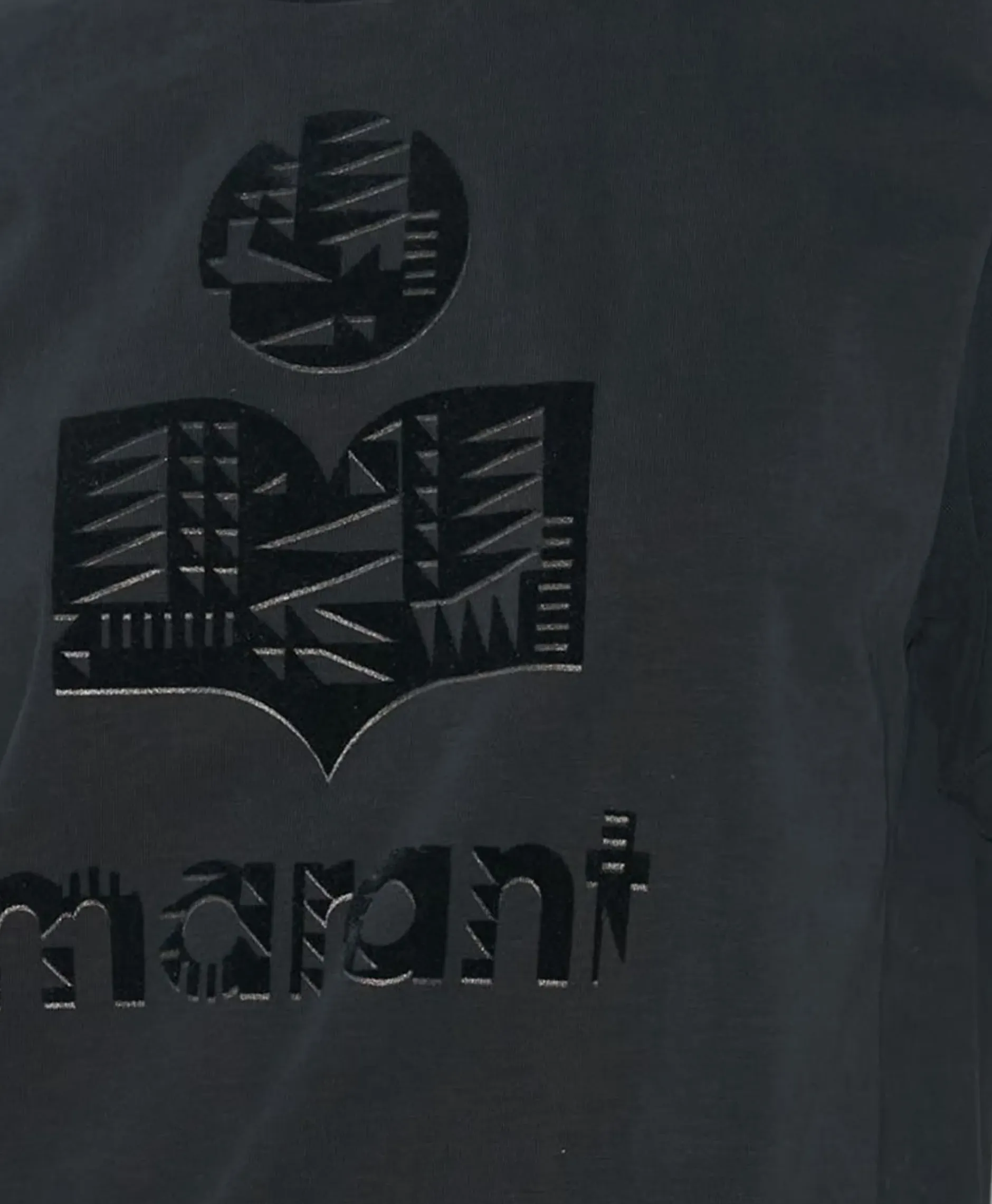 Marant Etoile T-Shirt Korte Mouw Zewel-Ga Zwart^Marant Étoile Sale