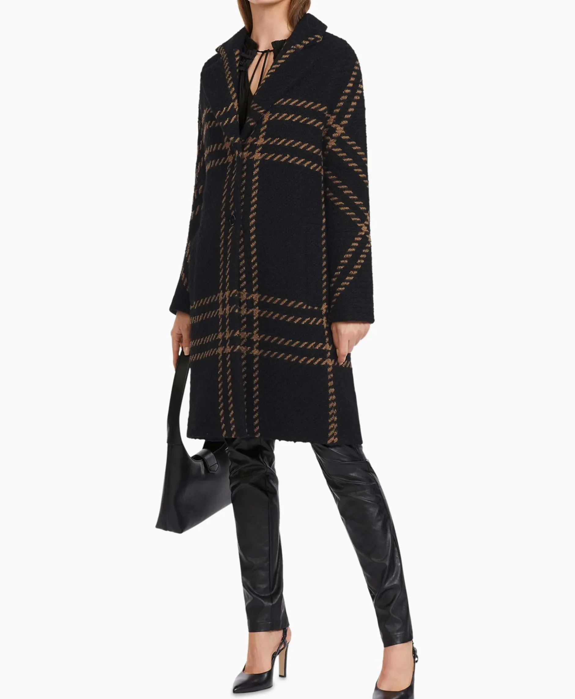 Coat Va 11.04 W11 Zwart^Marccain Additions Sale