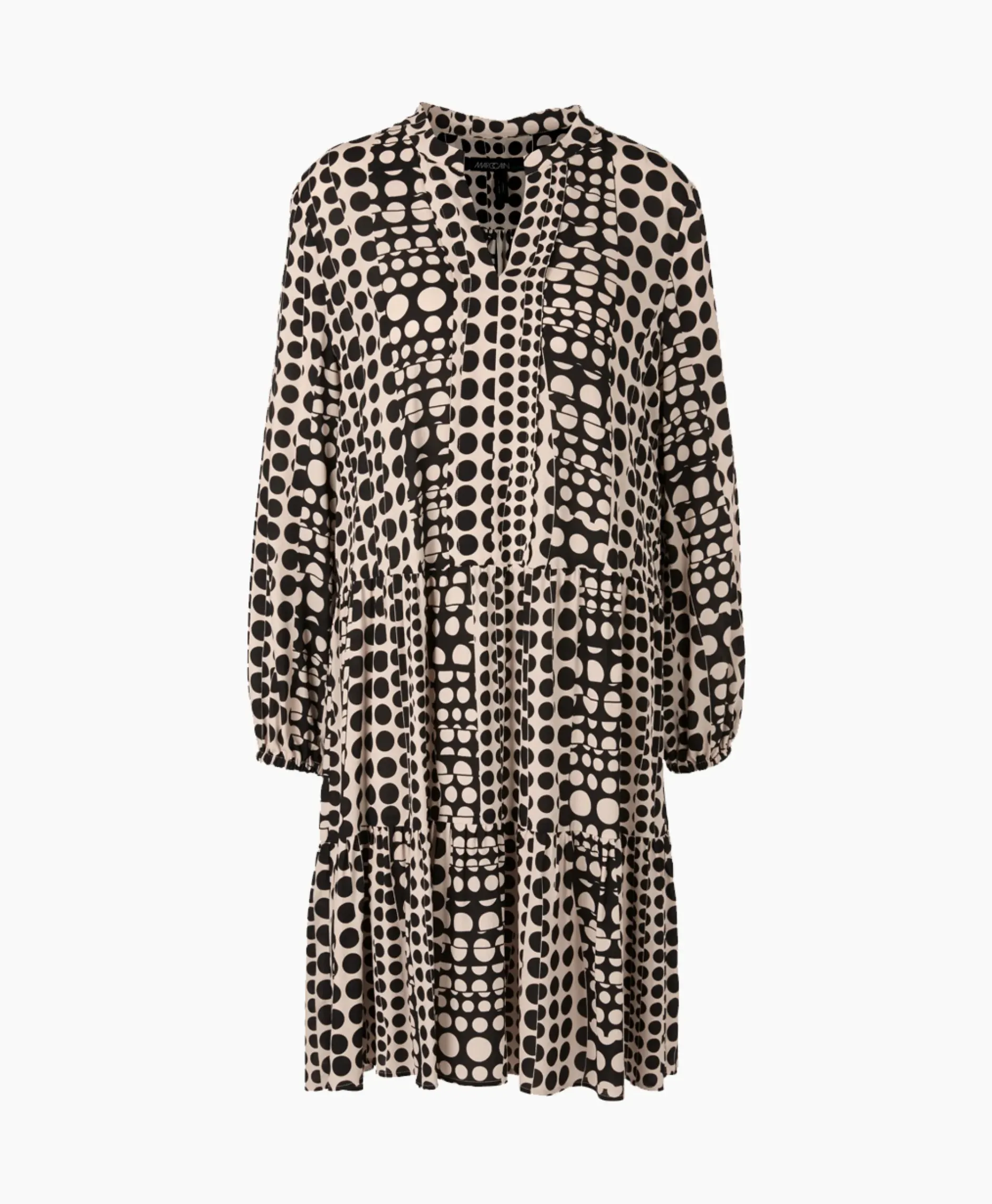 Midi Jurk Ua 21.02 W10 Zwart^Marccain Additions Clearance