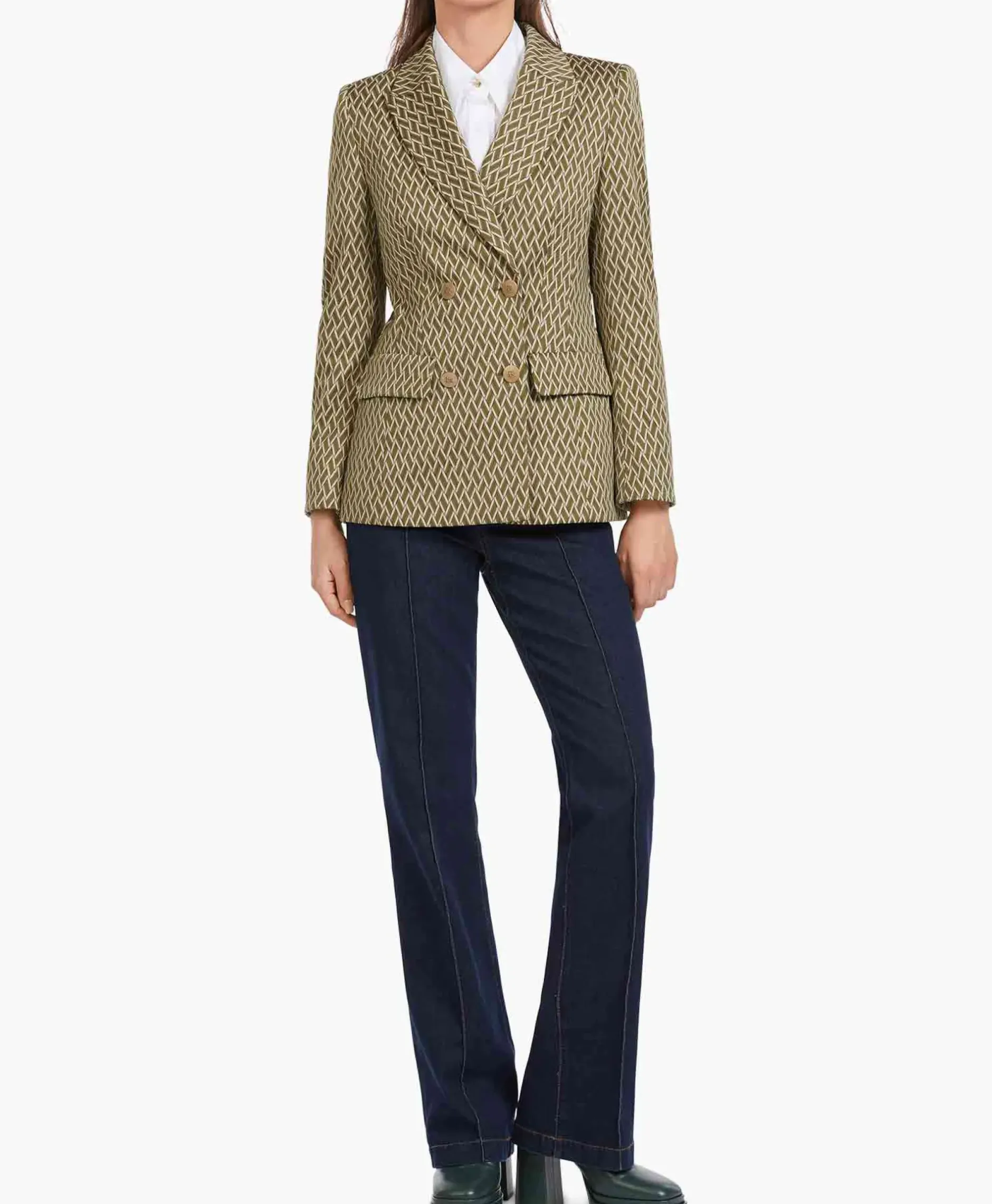 Blazer Vc 34.27 J60 Groen^Marccain Collectie Clearance