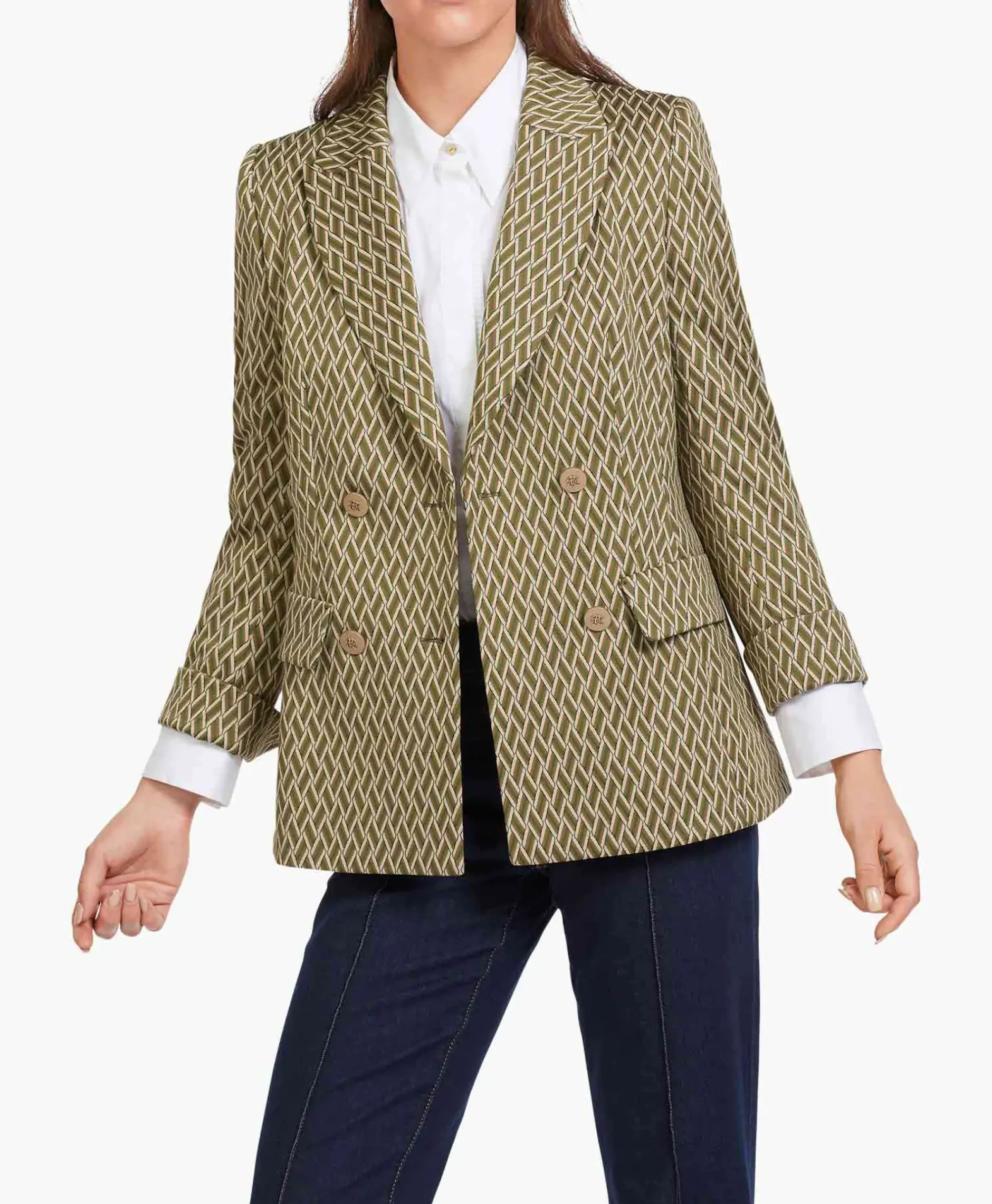 Blazer Vc 34.27 J60 Groen^Marccain Collectie Clearance