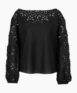 Blouse Wc 51.38 W68 Zwart^Marccain Collectie Hot
