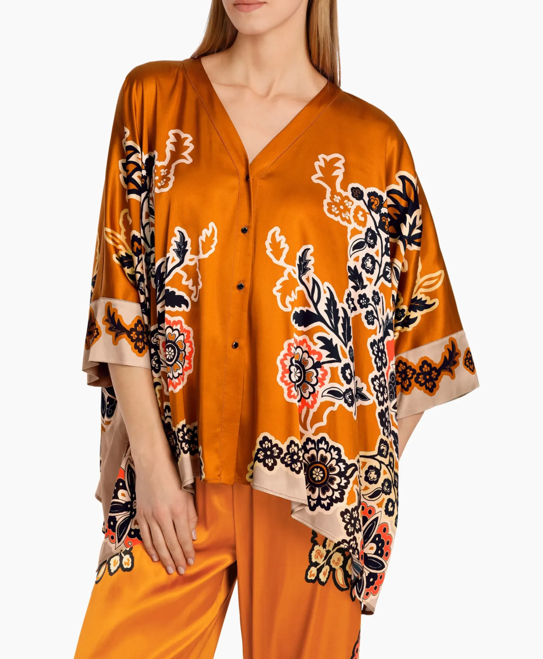 Blouse Wc 51.40 W66 Oranje^Marccain Collectie Best