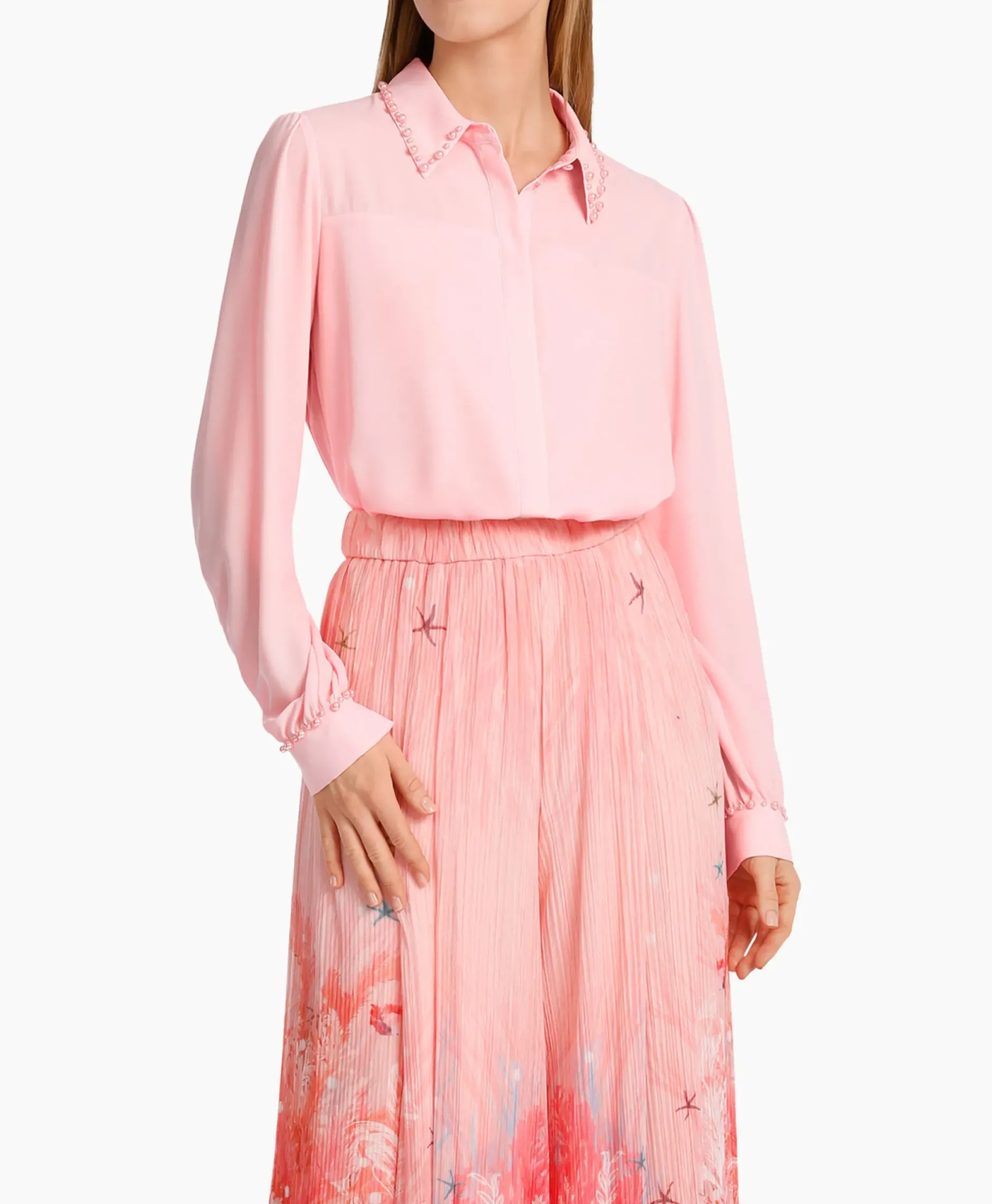 Blouse Wc 51.46 W90 Zalm^Marccain Collectie New