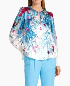 Blouse Wc 51.47 W89 Aqua^Marccain Collectie Hot