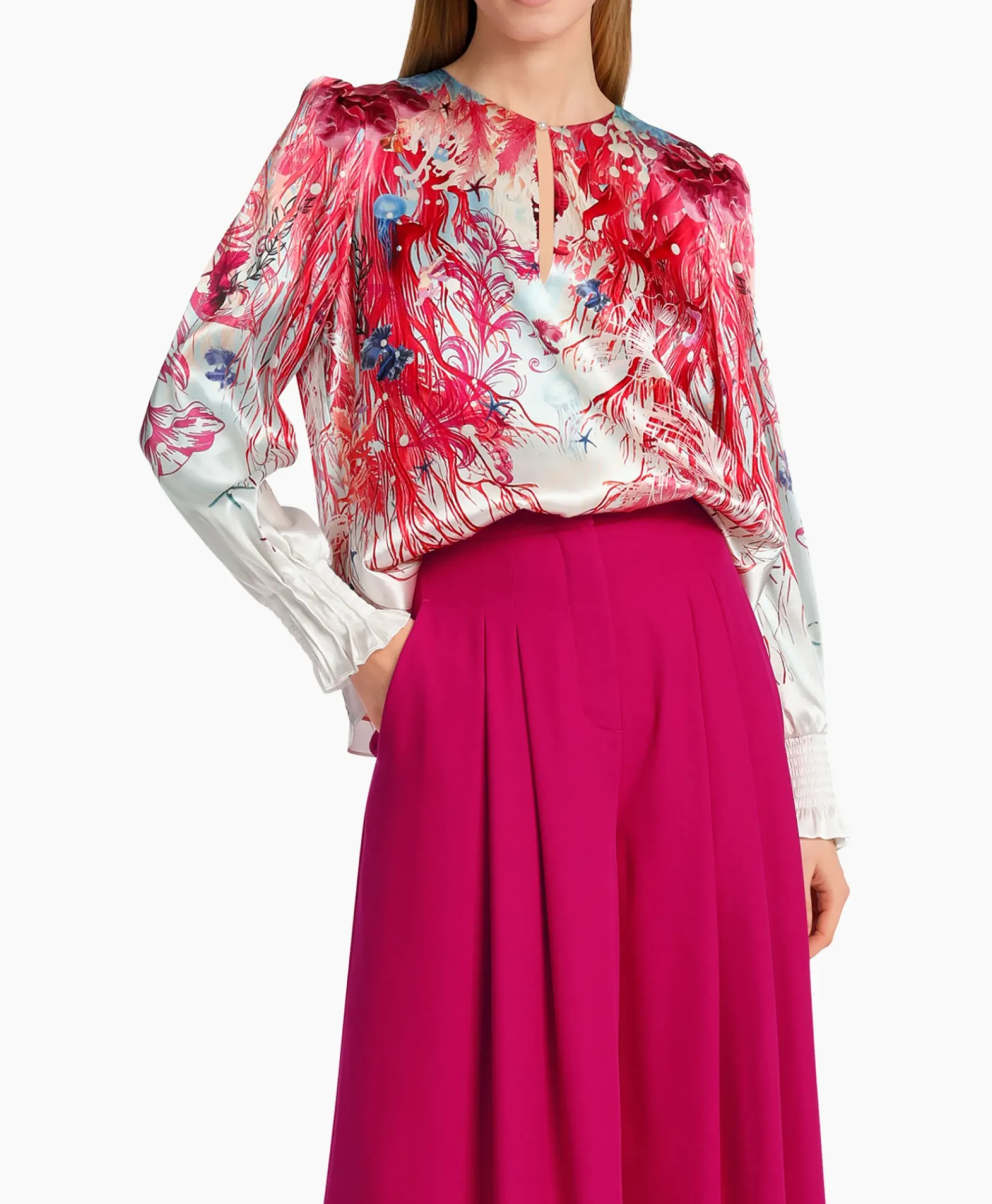 Blouse Wc 51.47 W89 Zalm^Marccain Collectie Best