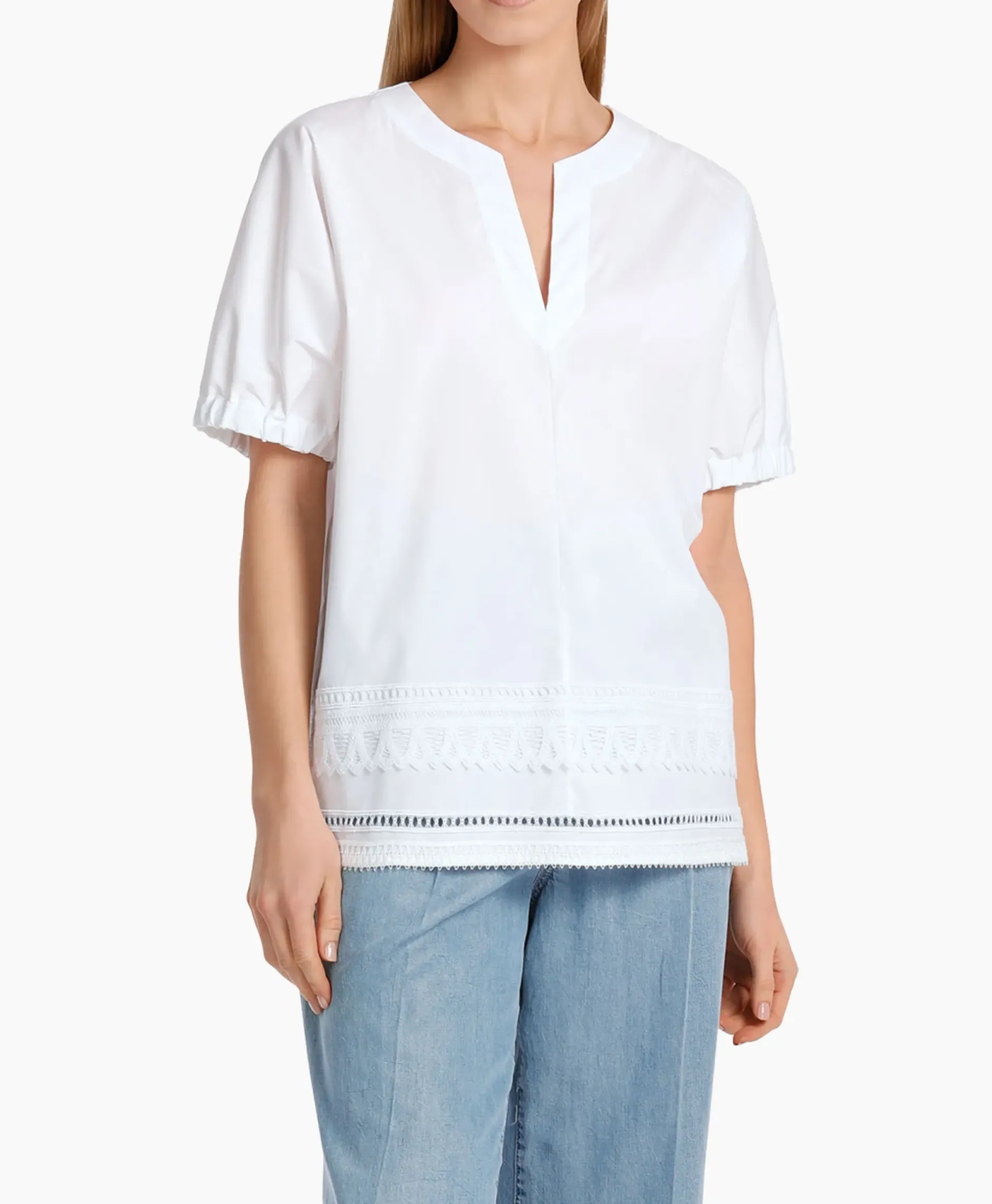 Blouse Wc 51.34 W93 Wit^Marccain Collectie Online