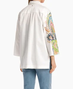 Blouse Wc 51.32 W64 Wit^Marccain Collectie Outlet