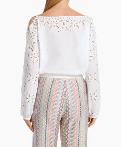 Blouse Wc 51.38 W68 Wit^Marccain Collectie Outlet