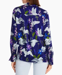 Blouse Wc 51.12 W23 Paars^Marccain Collectie Discount