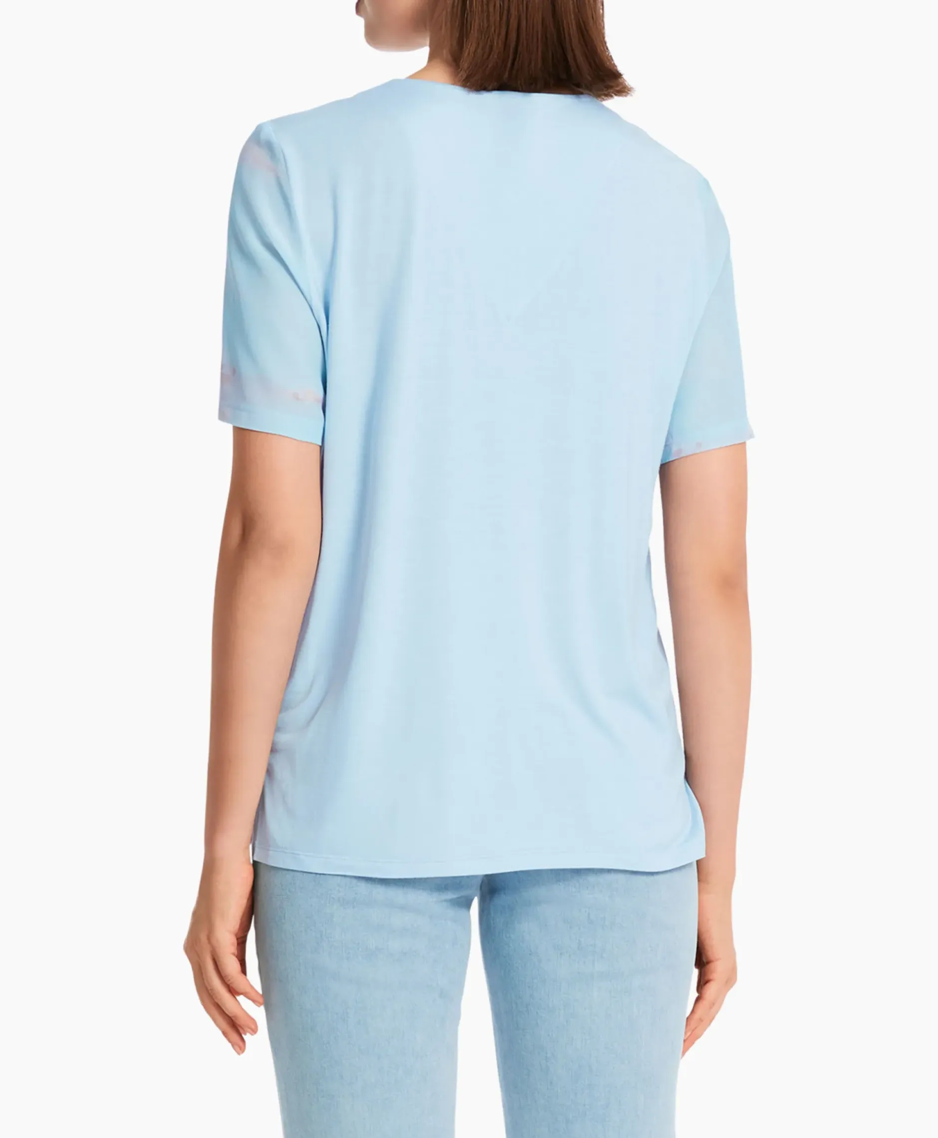 Blouse Wc 55.07 J08 Licht Blauw^Marccain Collectie New