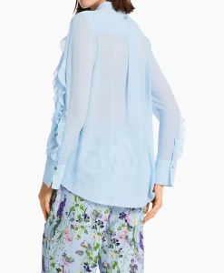 Blouse Wc 51.27 W44 Licht Blauw^Marccain Collectie Hot