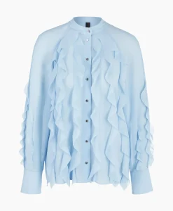 Blouse Wc 51.27 W44 Licht Blauw^Marccain Collectie Hot