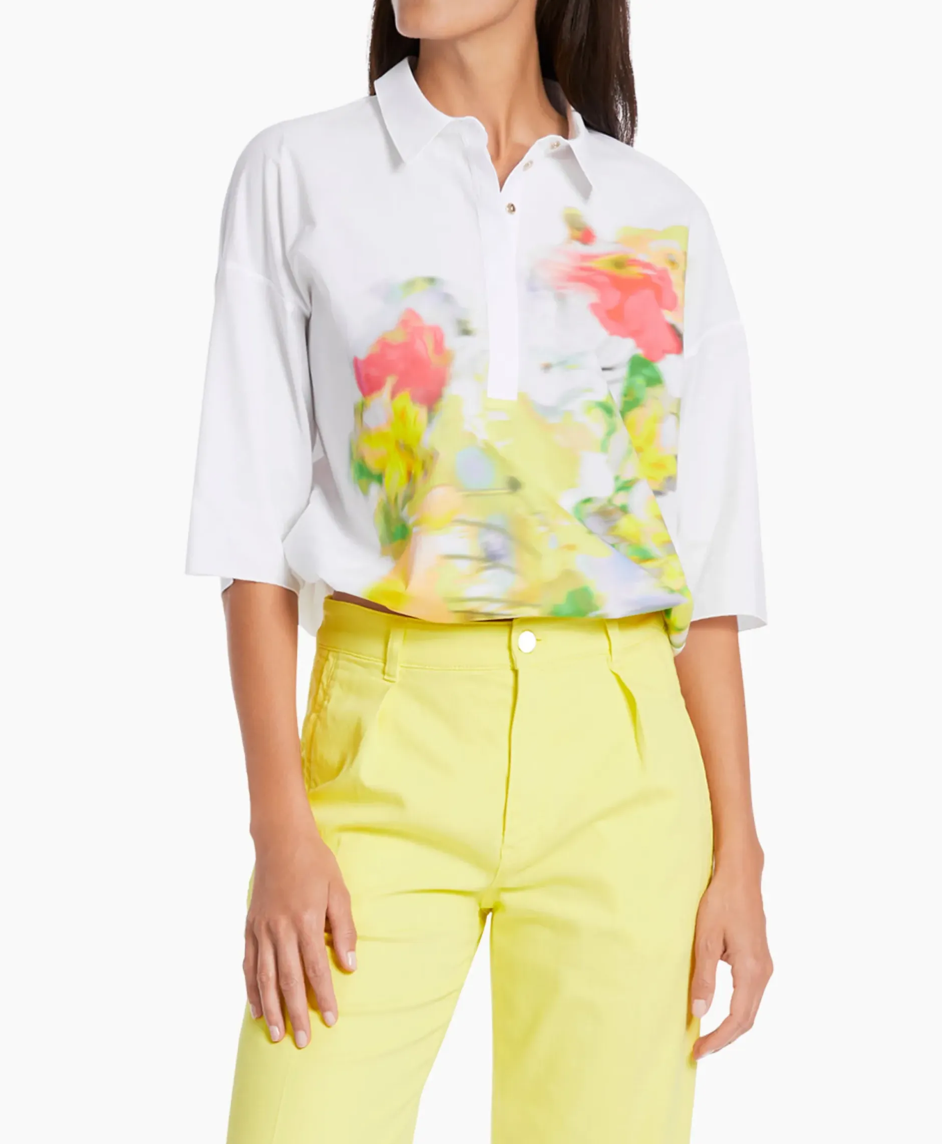 Blouse Wc 55.02 J28 Wit^Marccain Collectie Discount
