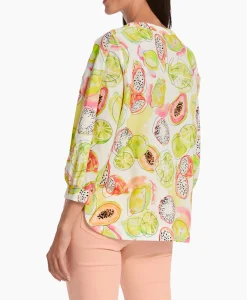 Blouse Wc 51.26 W27 Midden Geel^Marccain Collectie Hot