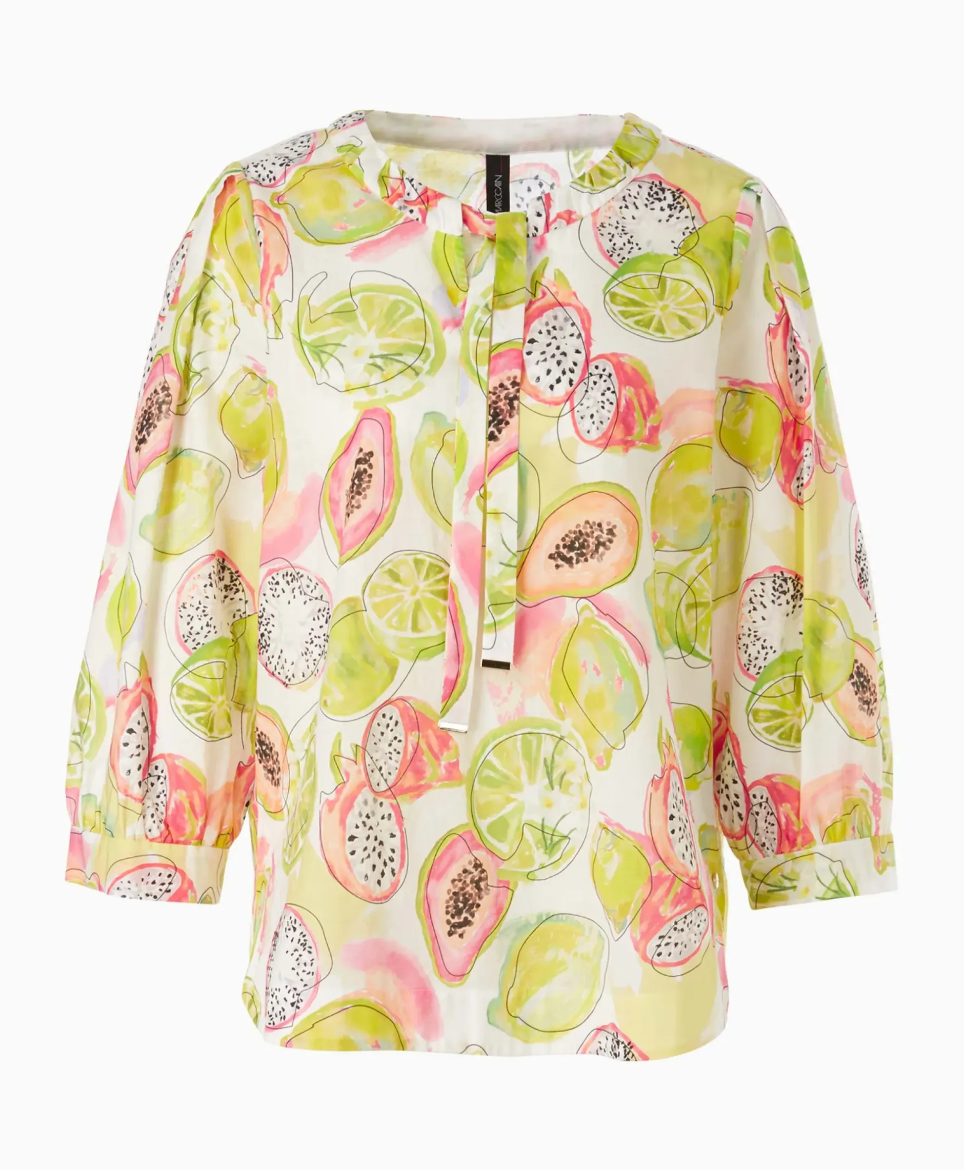 Blouse Wc 51.26 W27 Midden Geel^Marccain Collectie Hot