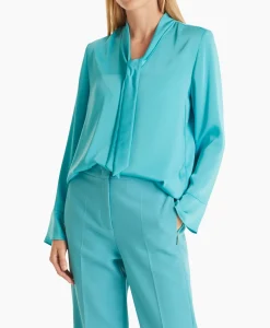 Blouse Wc 51.17 W08 Turquoise^Marccain Collectie