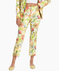 Broek Wc 81.12 J21 Midden Geel^Marccain Collectie
