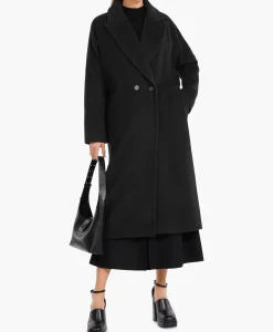 Coat Vc 11.27 W84 Zwart^Marccain Collectie Hot