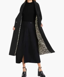 Coat Vc 11.27 W84 Zwart^Marccain Collectie Hot