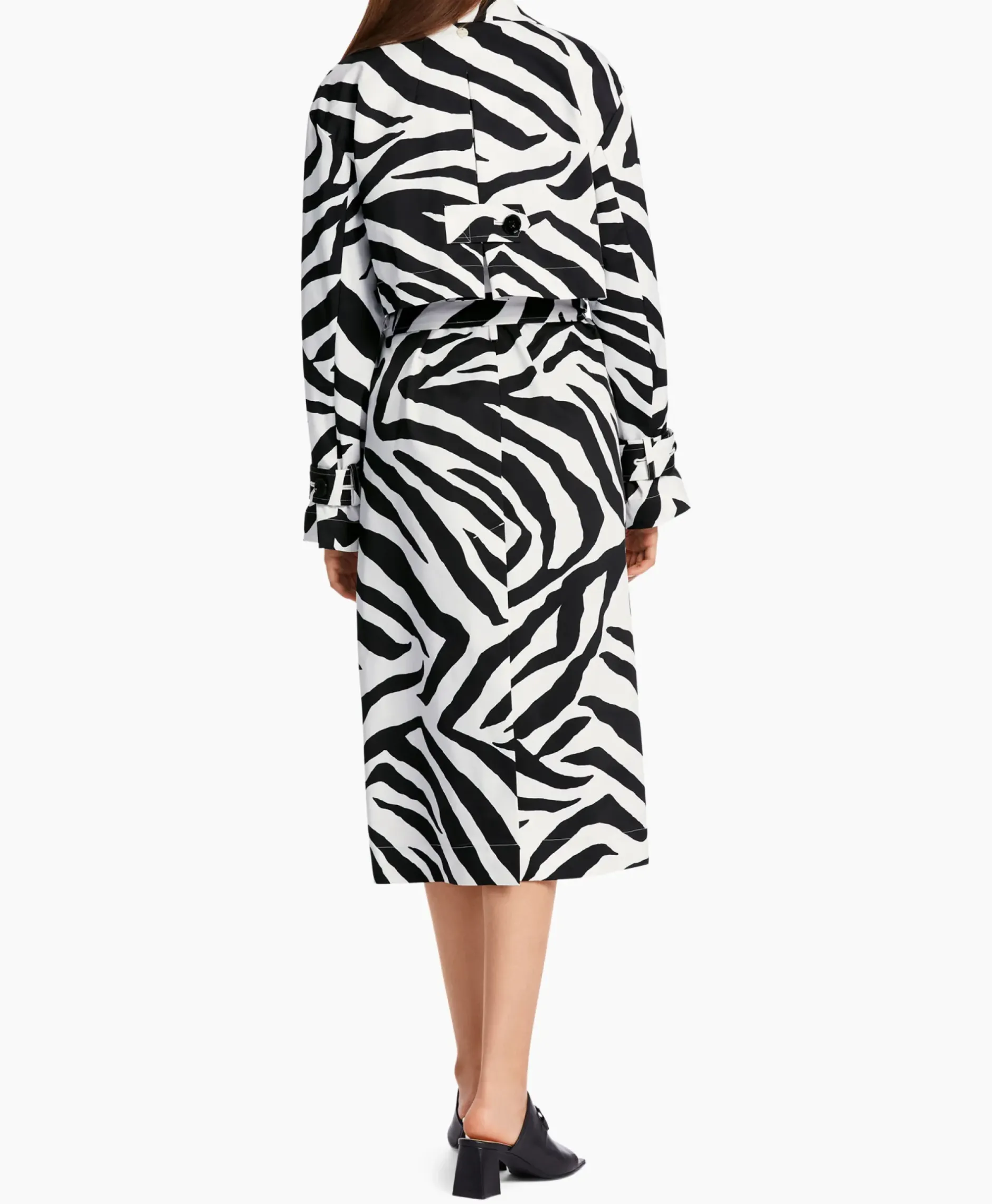Coat Wc 11.03 W11 Print + 2 Kleurig^Marccain Collectie Outlet