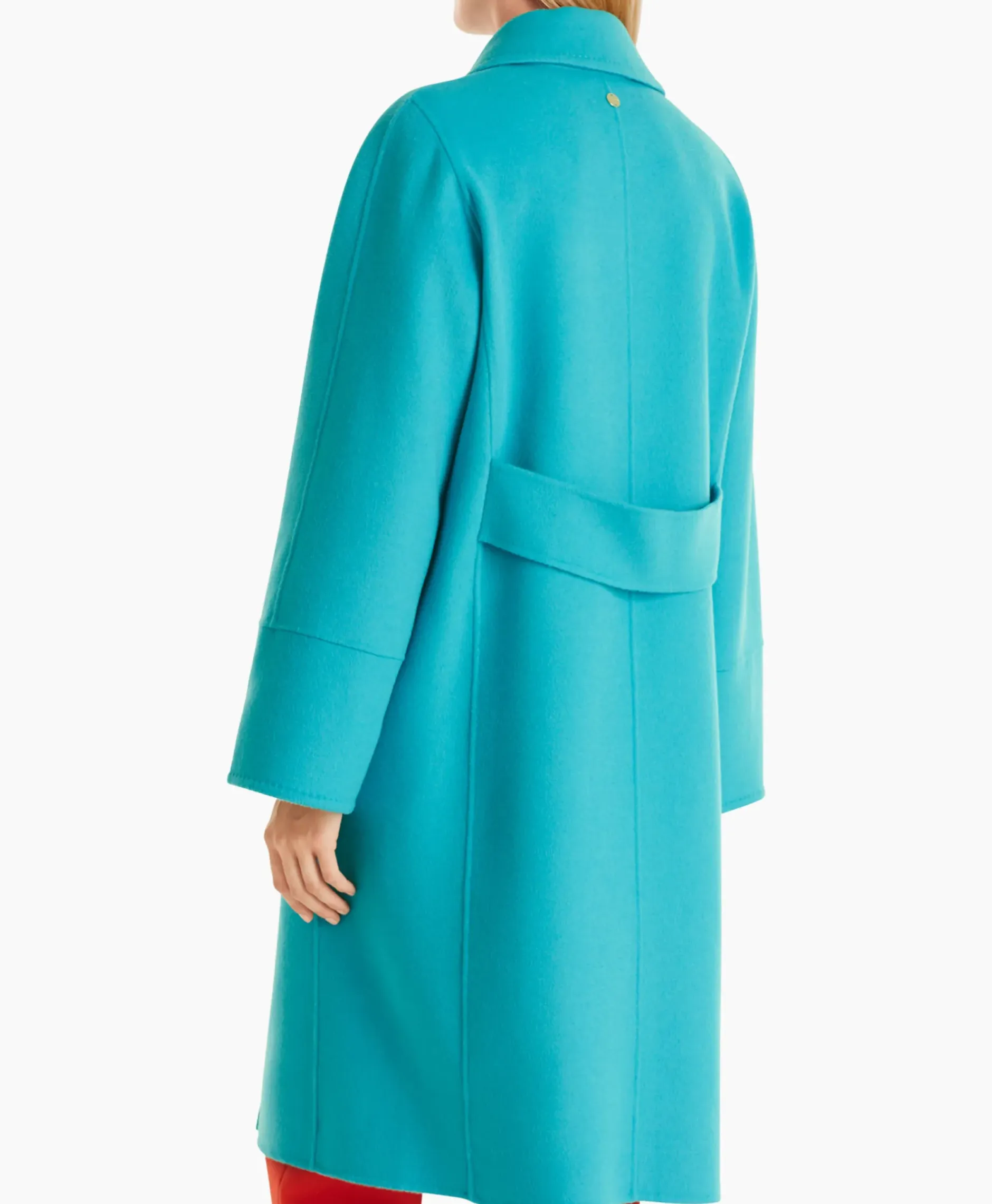 Coat Wc 11.02 W33 Turquoise^Marccain Collectie Best