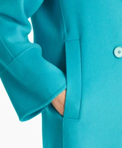 Coat Wc 11.02 W33 Turquoise^Marccain Collectie Best