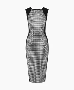 Jurk Vc 21.36 M66 Print + 2 Kleurig^Marccain Collectie Hot