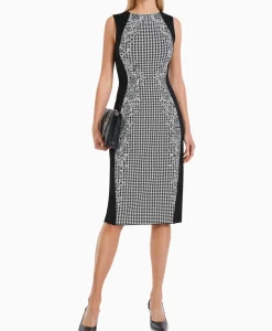 Jurk Vc 21.36 M66 Print + 2 Kleurig^Marccain Collectie Hot