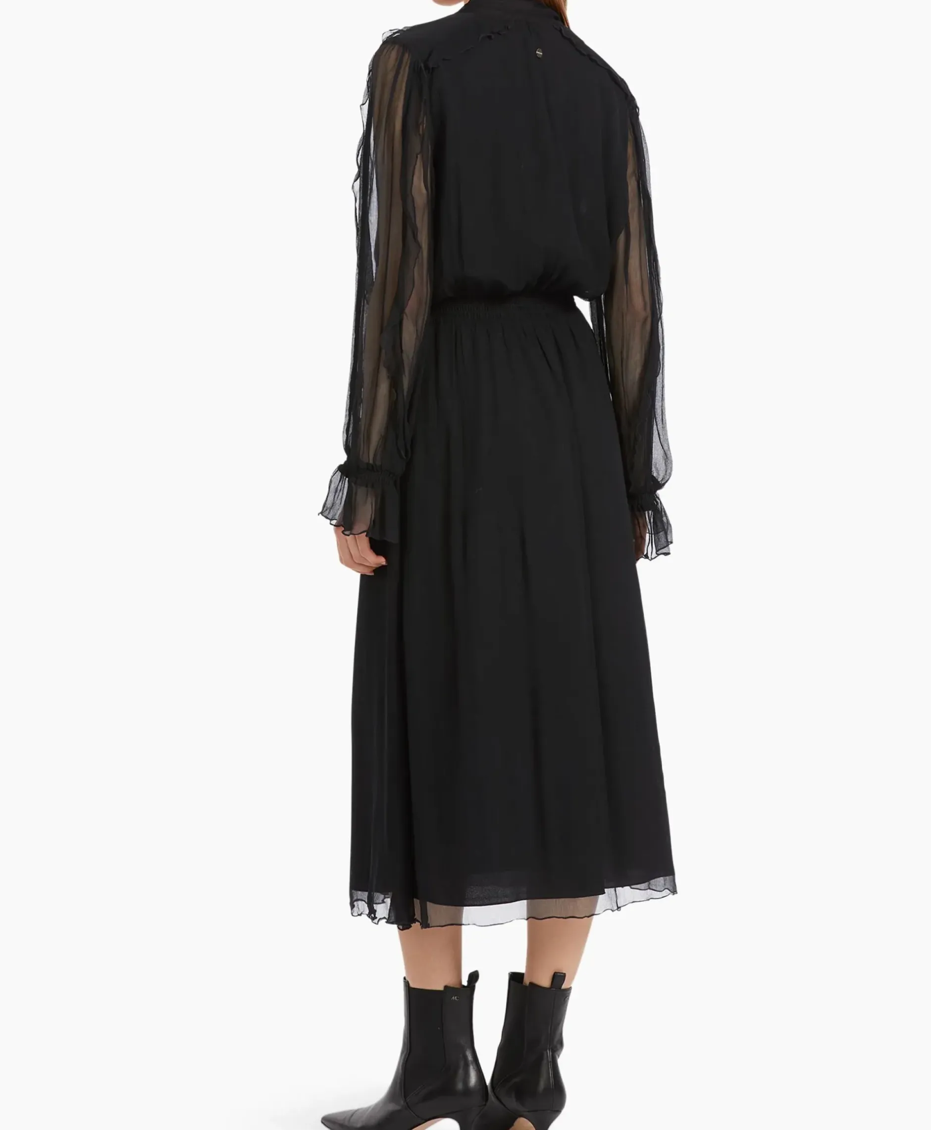 Jurk Vc 21.19 W51 Zwart^Marccain Collectie Sale