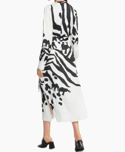 Jurk Wc 21.05 W14 Print + 2 Kleurig^Marccain Collectie Clearance