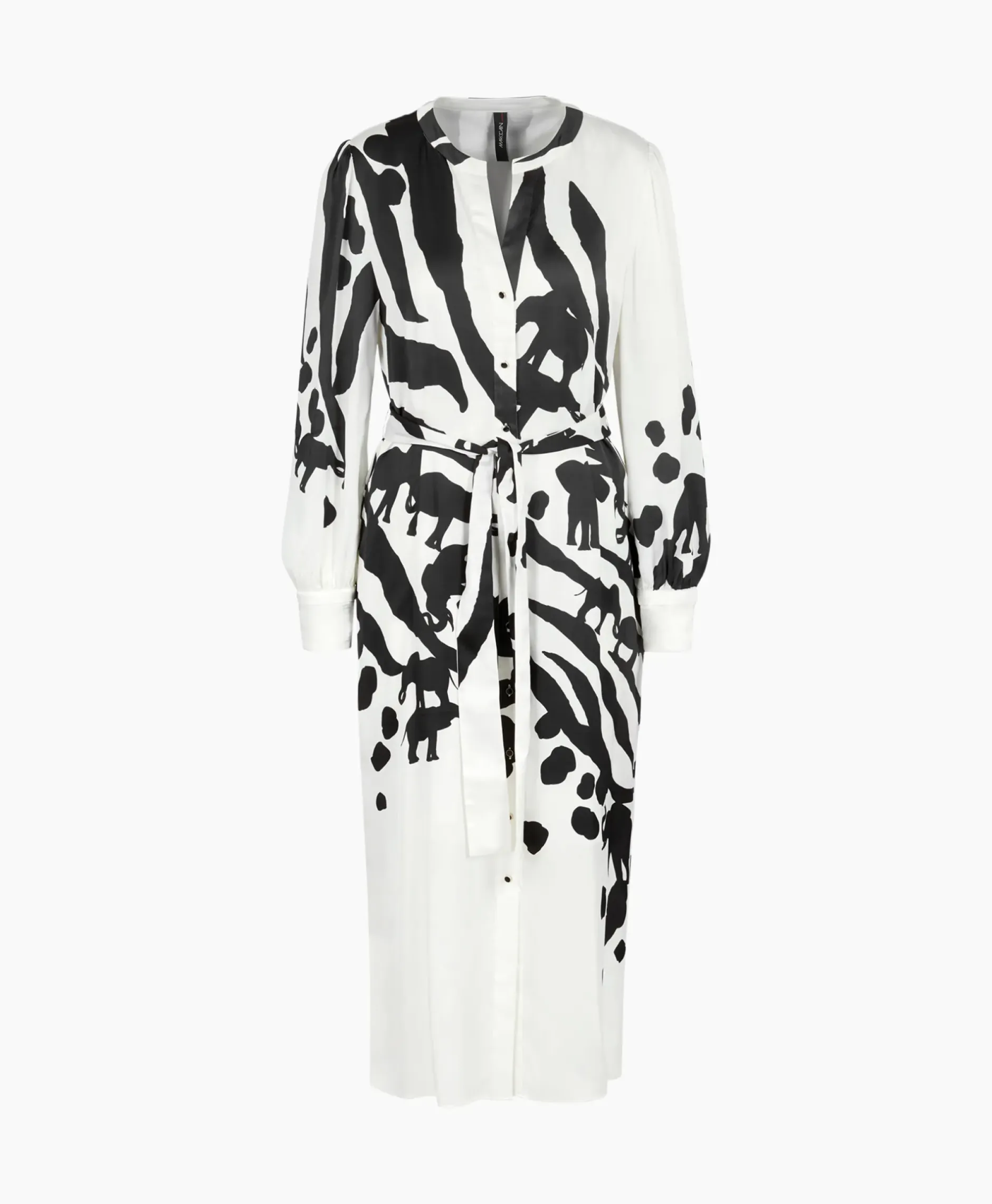 Jurk Wc 21.05 W14 Print + 2 Kleurig^Marccain Collectie Clearance