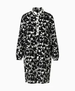 Jurk Wc 21.19 W13 Zwart^Marccain Collectie