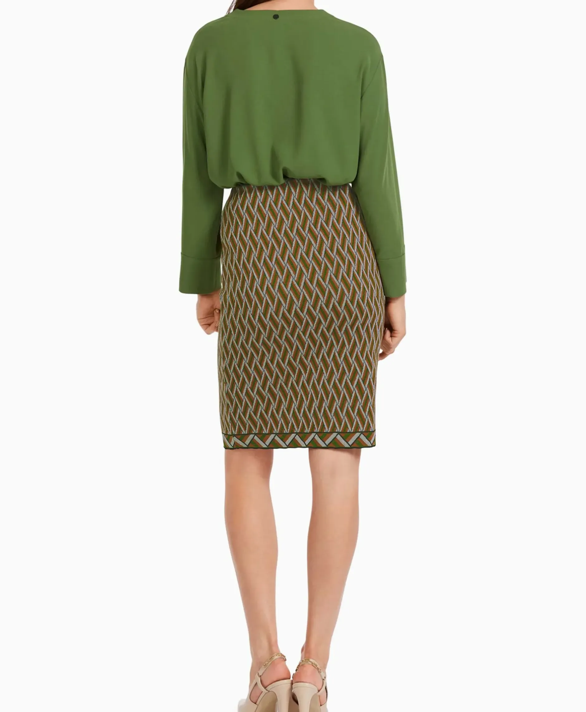 Rok Vc 71.14 M36 Groen^Marccain Collectie Best