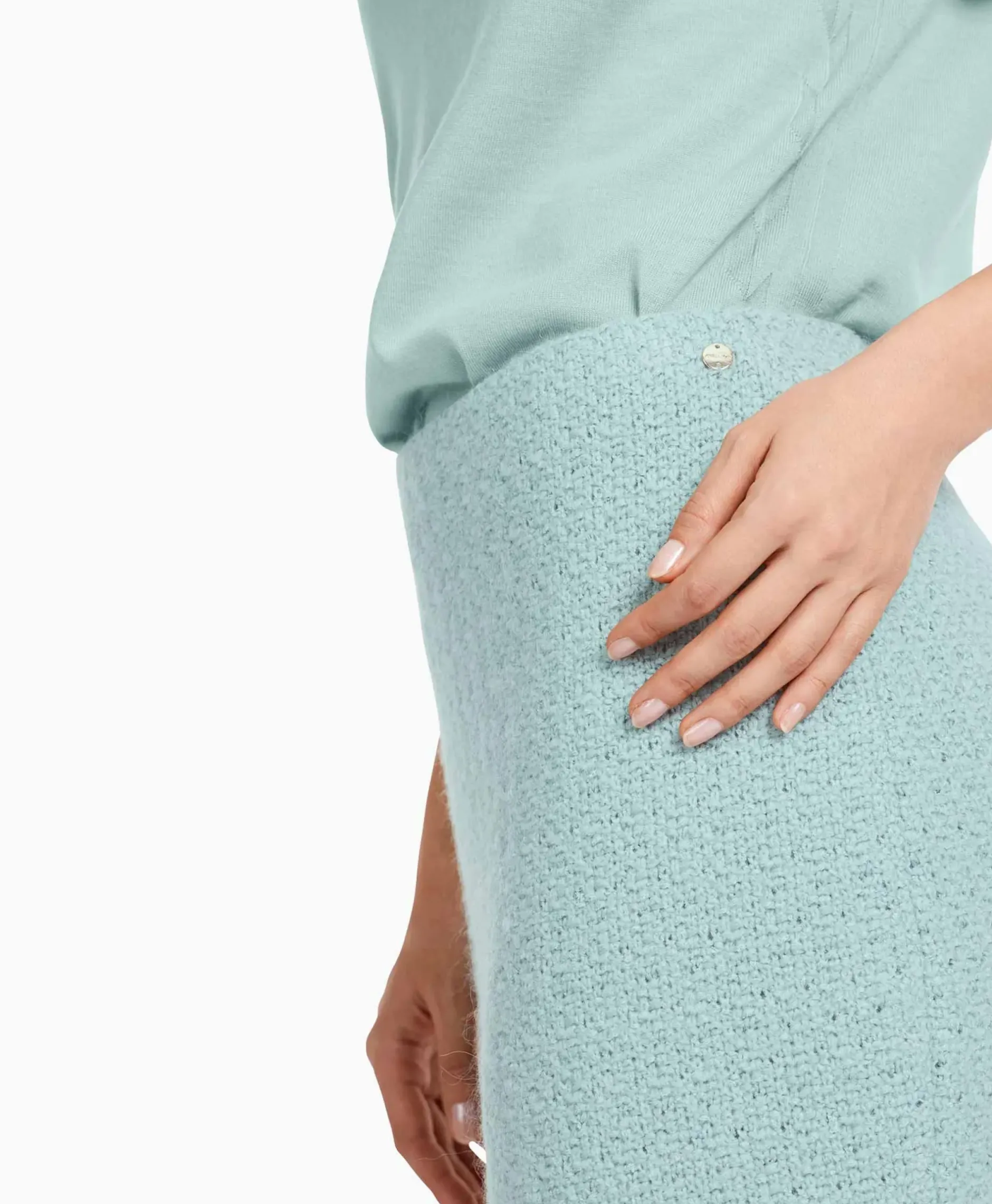 Rok Vc 71.01 M02 Licht Blauw^Marccain Collectie Discount