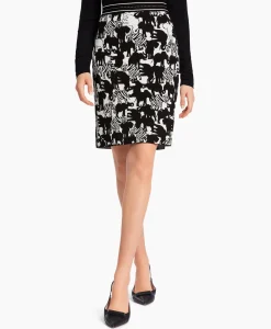 Rok Wc 71.02 M03 Print + 2 Kleurig^Marccain Collectie Best