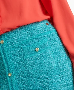 Rok Wc 71.01 M01 Turquoise^Marccain Collectie Outlet