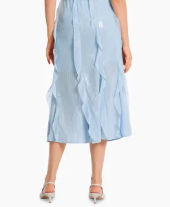 Rok Wc 71.14 W44 Licht Blauw^Marccain Collectie Discount