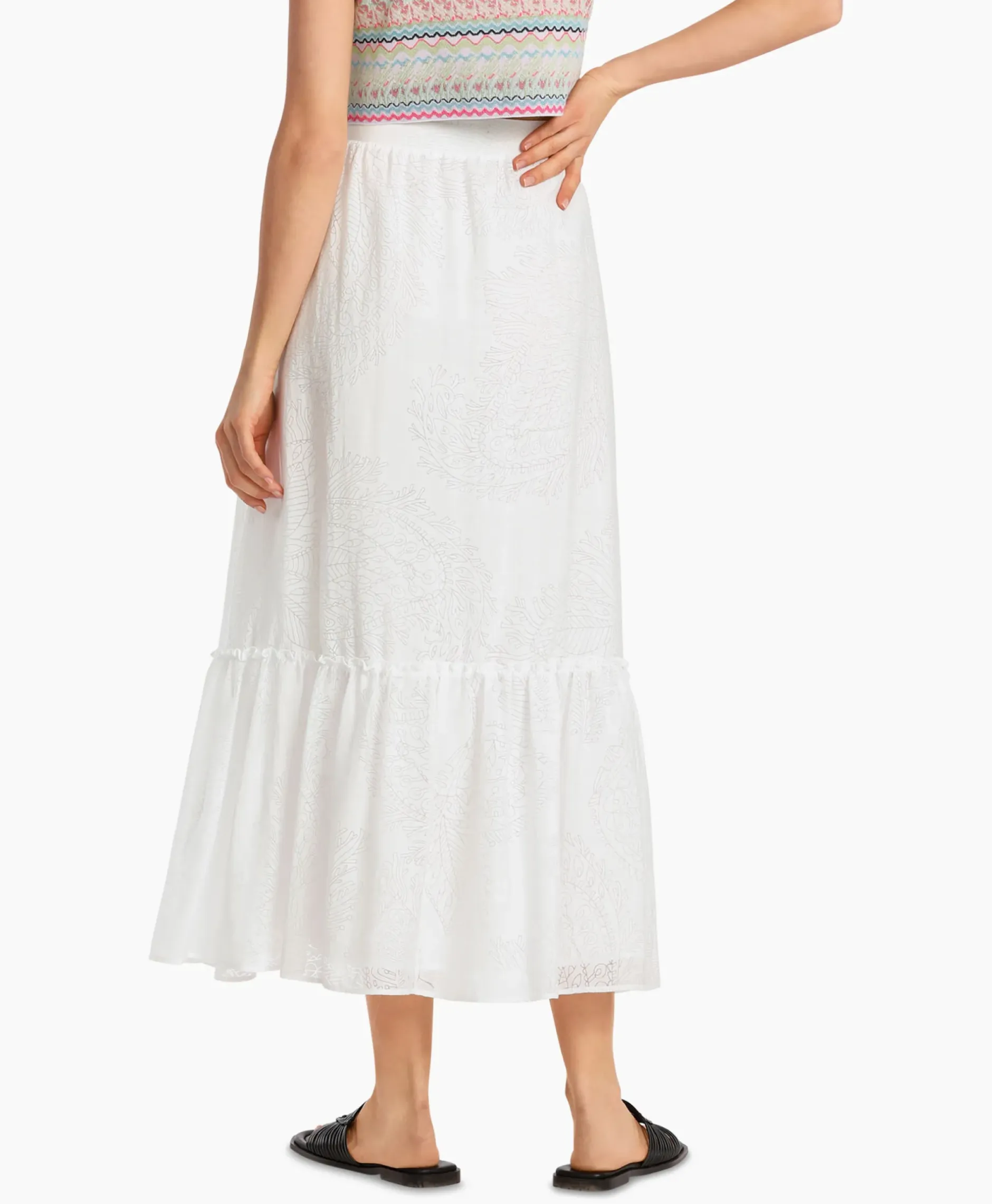 Rok Wc 71.25 W77 Wit^Marccain Collectie New