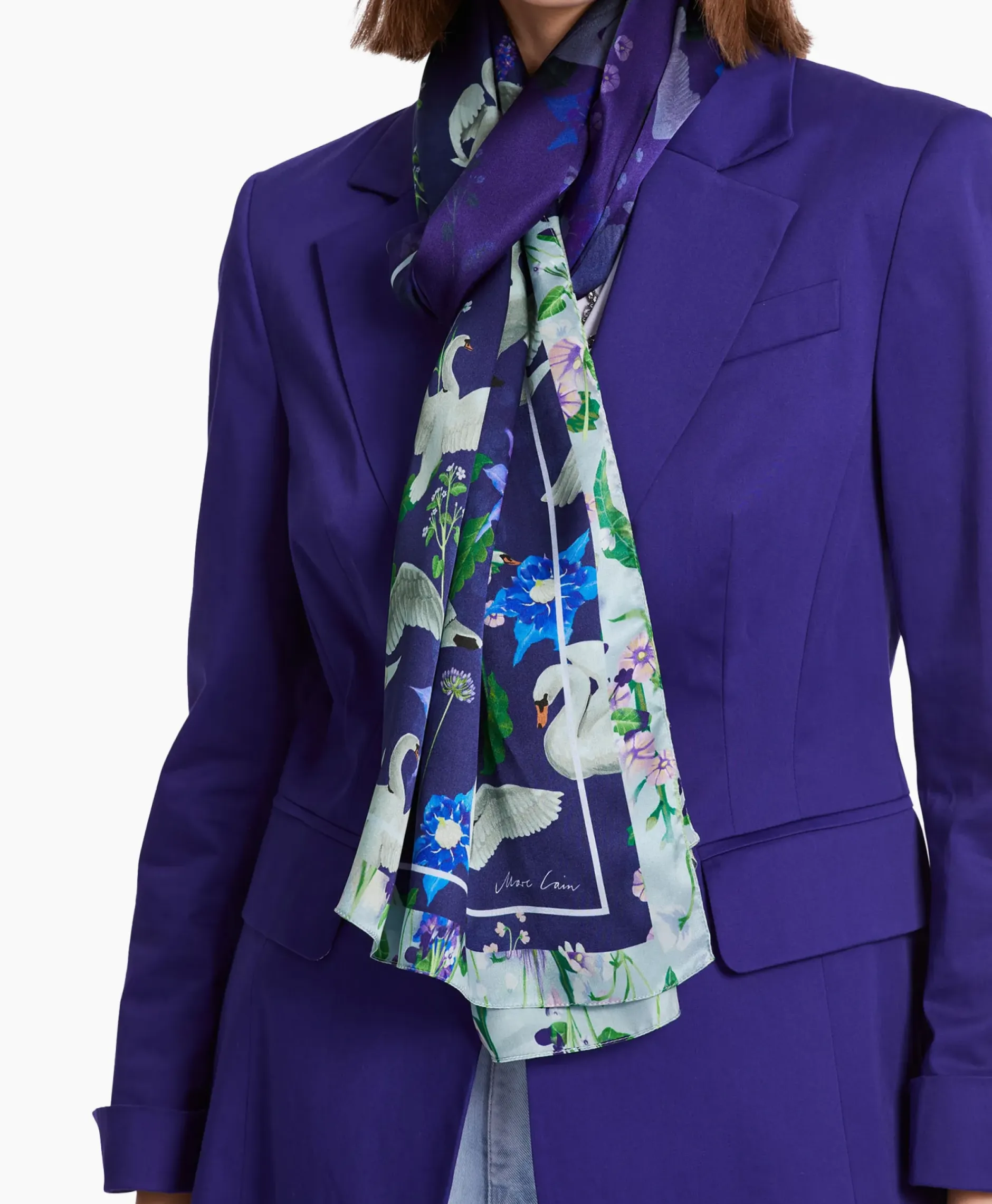 Shawl Wc B4.15 Z20 Paars^Marccain Collectie Outlet