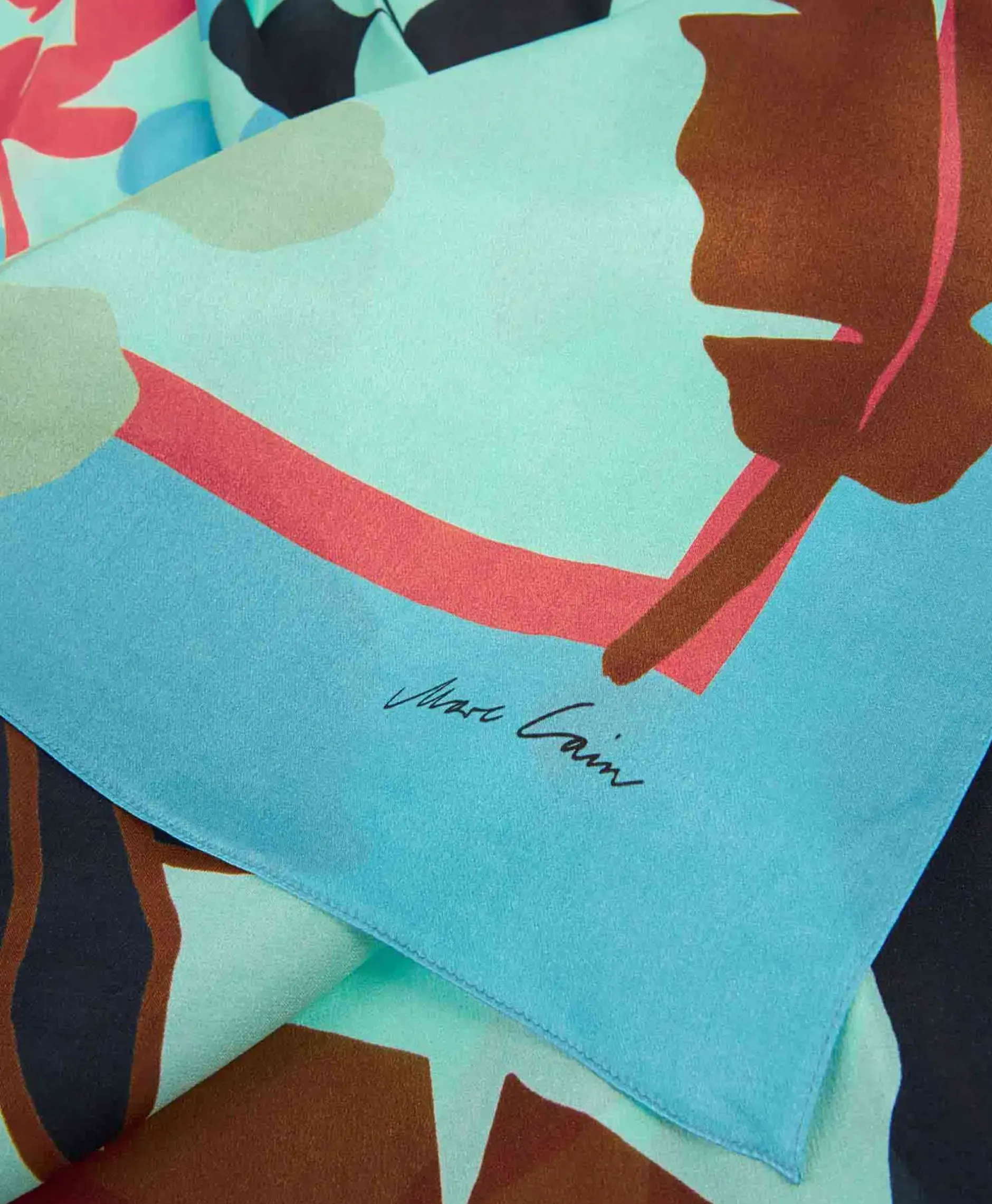 Shawl Wc B4.15 Z11 Turquoise^Marccain Collectie Outlet