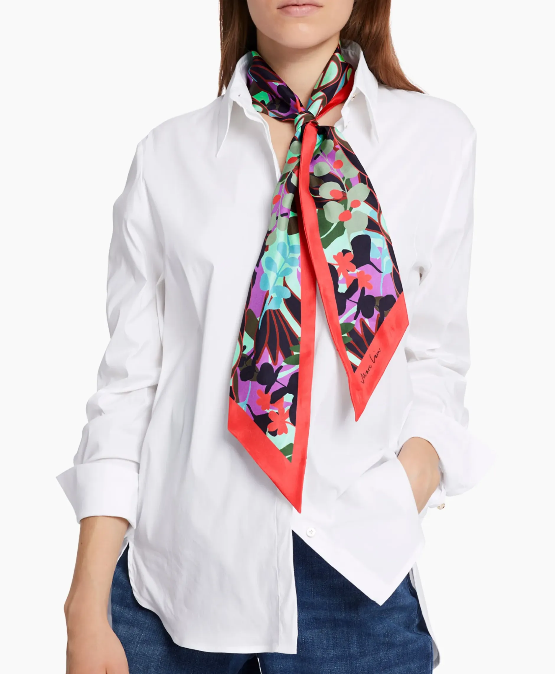 Shawl Wc B4.08 Z14 Groen^Marccain Collectie