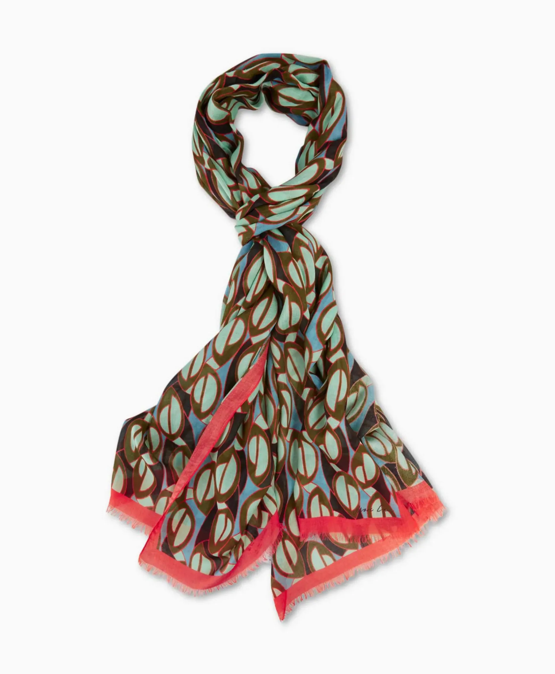 Shawl Wc B4.07 Z13 Groen^Marccain Collectie Discount