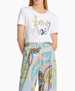 T-Shirt Wc 48.32 J73 Wit^Marccain Collectie New