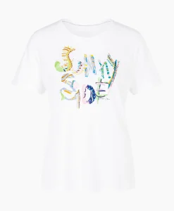T-Shirt Wc 48.32 J73 Wit^Marccain Collectie New