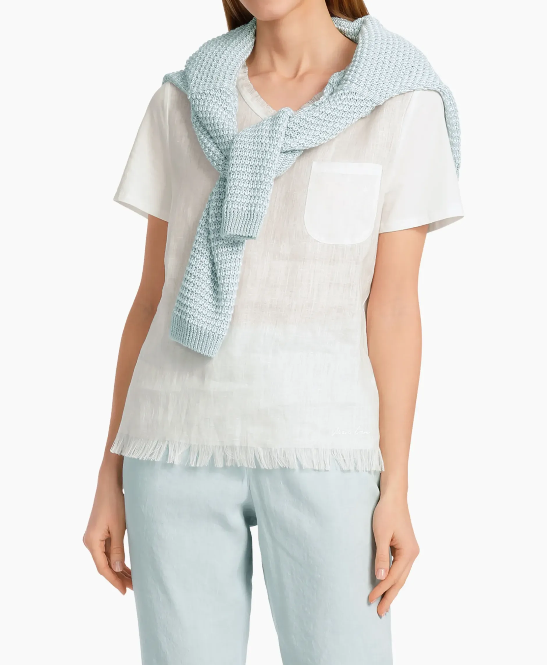 T-Shirt Wc 48.41 J79 Off White^Marccain Collectie