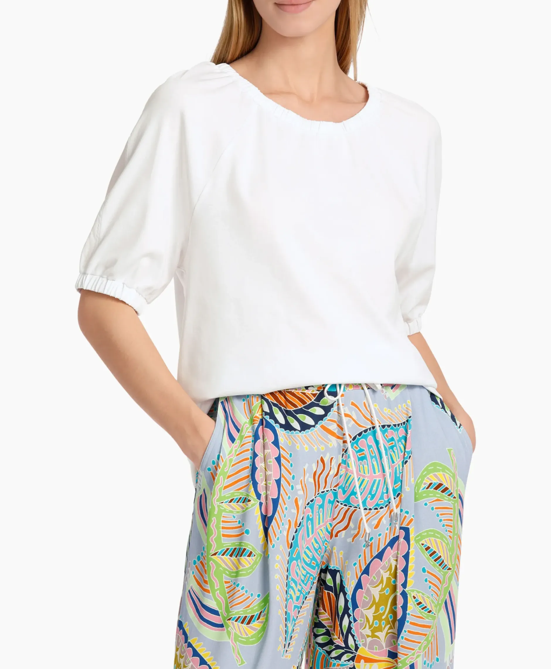 T-Shirt Wc 48.50 J14 Wit^Marccain Collectie Discount