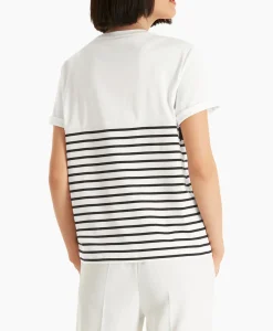 T-Shirt Wc 48.10 J16 Print + 2 Kleurig^Marccain Collectie New