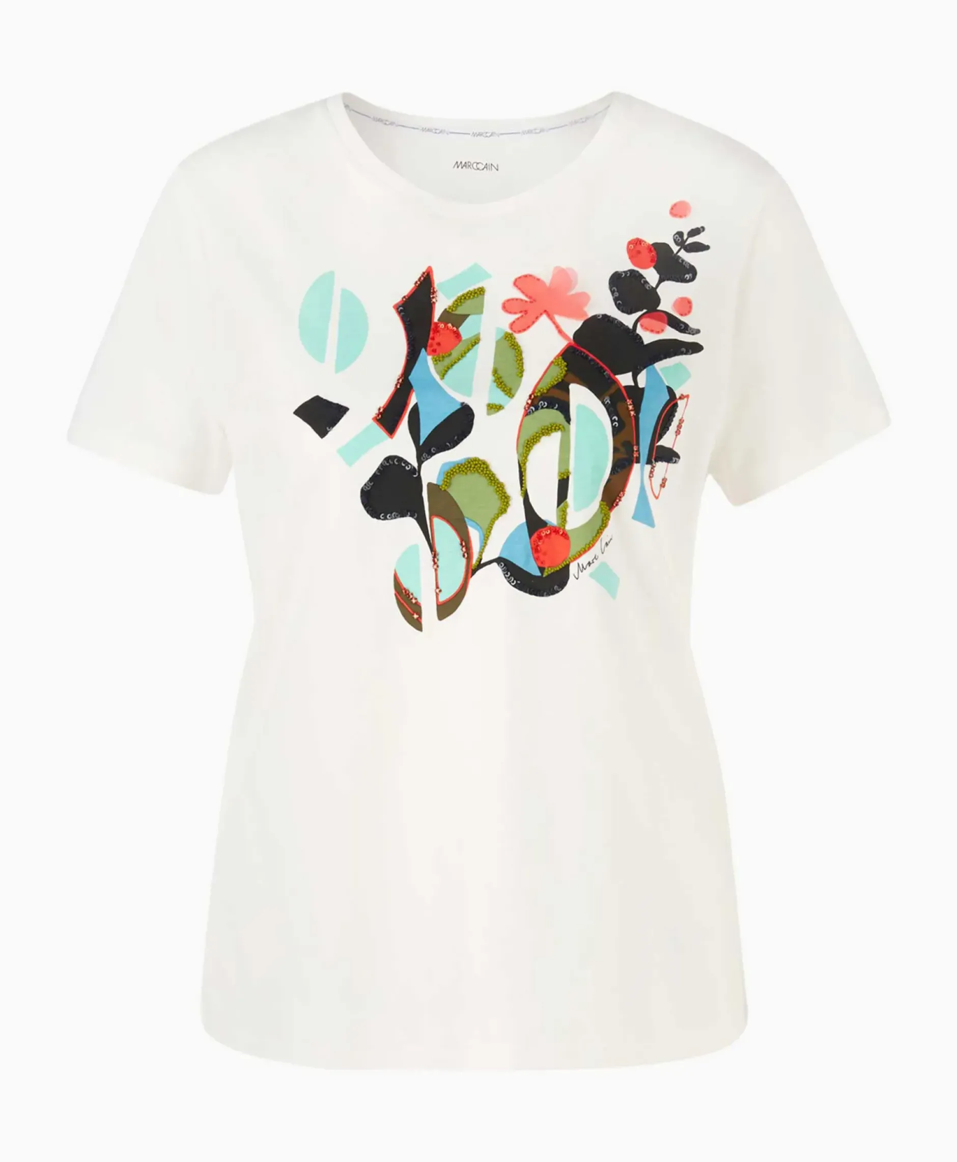 T-Shirt Wc 48.32 J06 Off White^Marccain Collectie Clearance